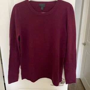 J Crew Italian cashmere crewneck sweater